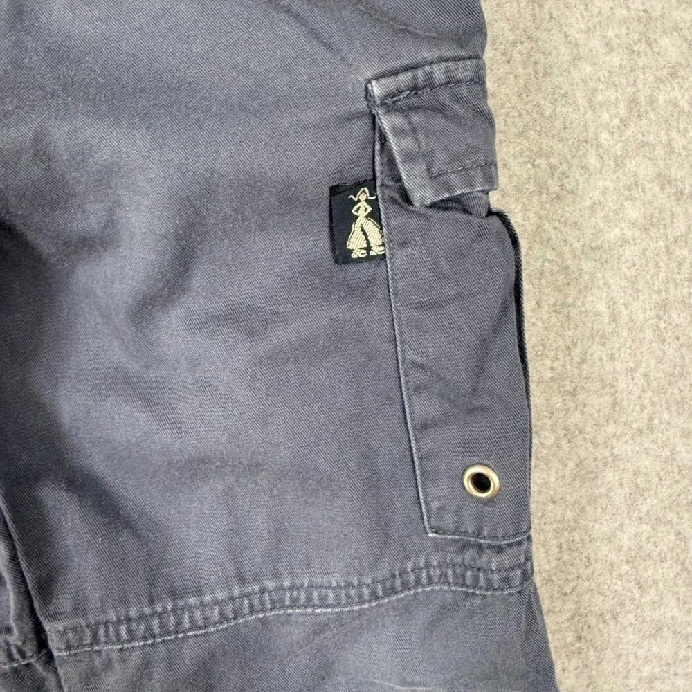 Canyon River Blues Kids Size 4 Cargo Overalls Blue Cotton Play Time Kidcore